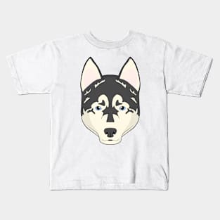 Husky Head Kids T-Shirt